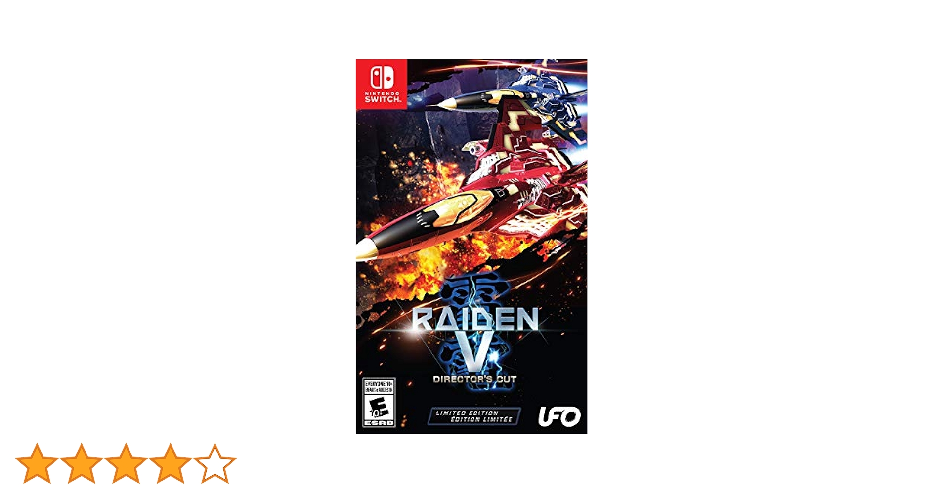 Raiden V Directors Cut Limited EditionNintendo Switch Games